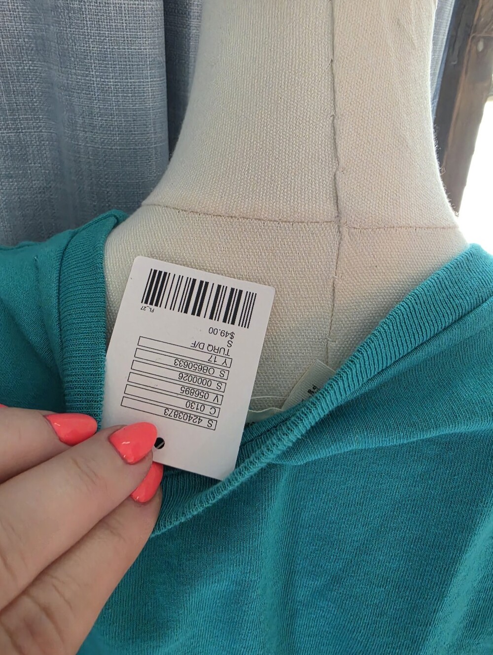 Urban Outfitters Teal Dress - Picture 3 of 5